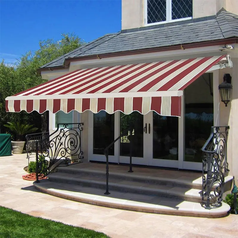 Balcony Electric Retractable Aluminum Strong Automatic Canopy Awning for Outdoor