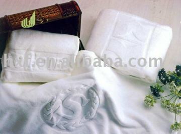 luxury jacquard hotel towels