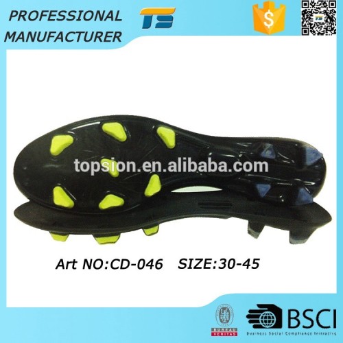 Good Price Elastic Shoe Sole Trade Boys Tpu Soccer City Soft Sole Athletic Sports Shoes Sole For Child