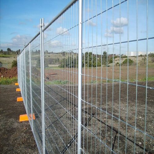 Hot Dipped Galvanized Security hoarding temporary fencing