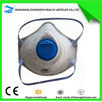 Disposable FFP2 respiratory mask with valve