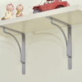 Metal triangle corner shelf bracket