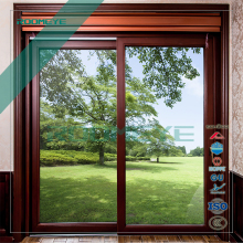 wood clad aluminium door glass doors lifting & sliding doors