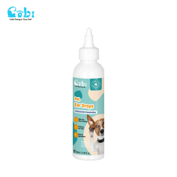 Wholesale Natural Pet Ear Drops for Healthy Ears