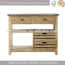 wood kitchen island