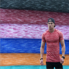 Wholesale Polyester Spandex Jersey Heather Fabric