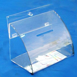 acrylic card box