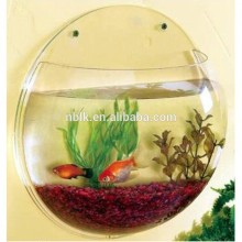 Wall Mounted Acrylic Fish Tank, Plastic Decorative Fish Bowl