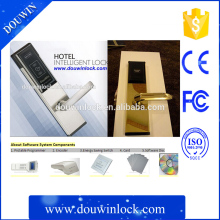 Smart card rf reader hotel lock system with free software