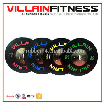 Training Black Bumper Plates /Black Rubber Bumper Plates /Rubber Bumper Plates