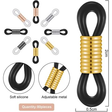 Bril kettinguiteinden verstelbare bril kettingconnector