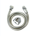 ACS CE certificate Silver PVC plastic flexible shower hose