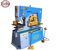 Custom Shaped Hole Punches Hydraulic Iron Worker Machine EMM Q35Y-20