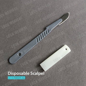 Disposable Surgical Blade With Plastic Handle