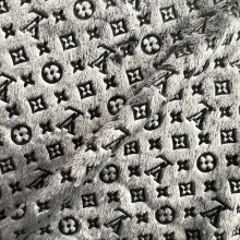 Jacquard Upholstery Velvet and Velboa Plush Printed Fabrics for Home Textiles