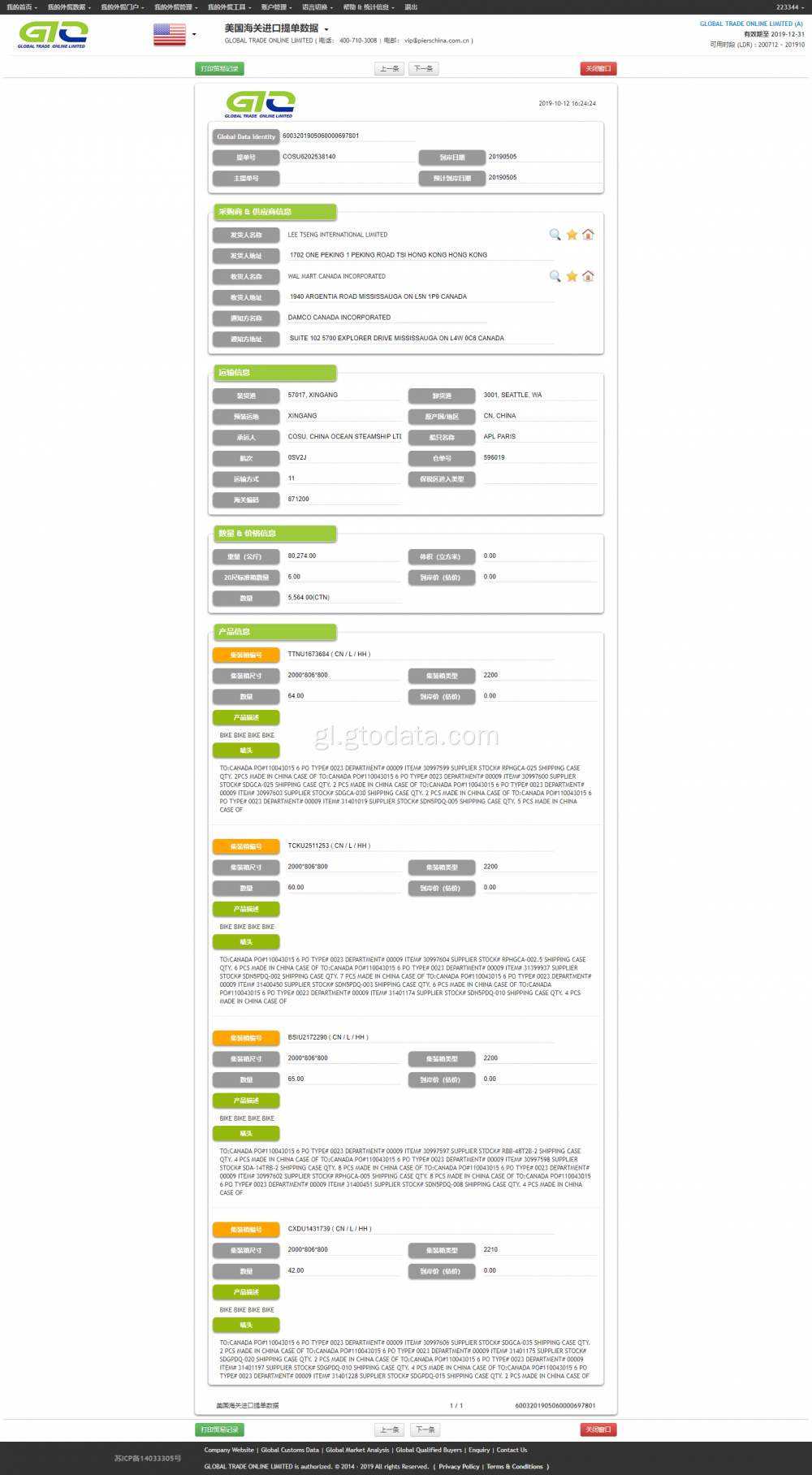 Bike EUA Importar datos