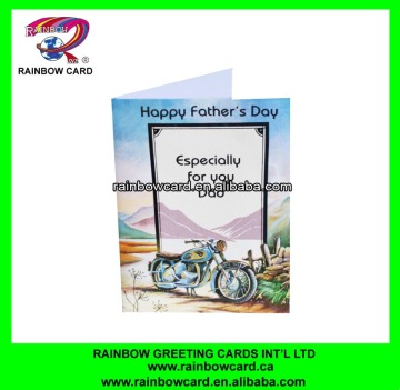 Chinese folk art paper is father's day CARDS by hand