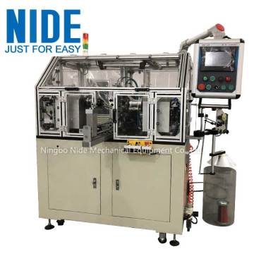 Automatic Armature Double Winding Flyer Rotor Winding Machine