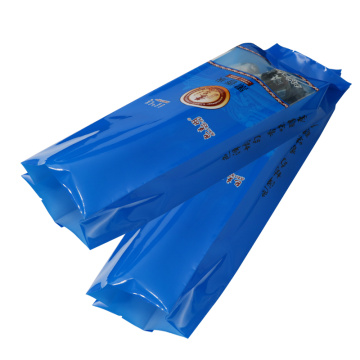 Custom Printing Plastic Side Gusseted Back Seal Bags