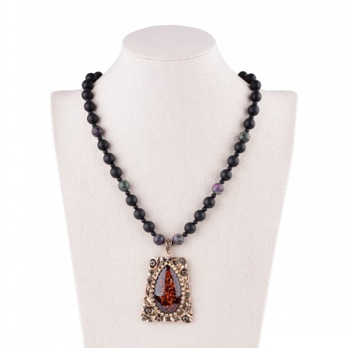 Chaîne de perles bon marché de gros avec les colliers pendentif de haute qualité