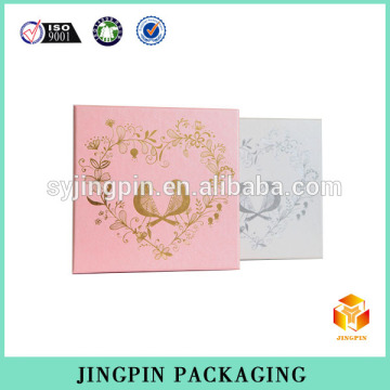 pink chocolate boxes group with stamping