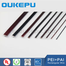 rectangular enameled copper strip