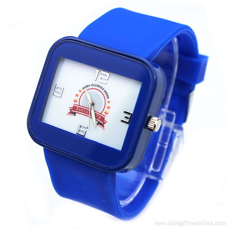 Children Silicone Jelly Sports Quartz Wrist Watch