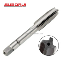 Screw Tap Drill Bit SUBORUI DIN 352 HSS Straight Groove Hand Tap for Metal