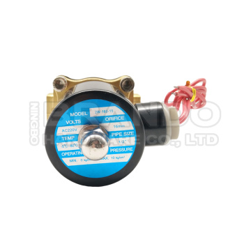 1/2 &#39;&#39; 2W160-15 Válvula Solenóide de Bronze Água AC220V DC24V