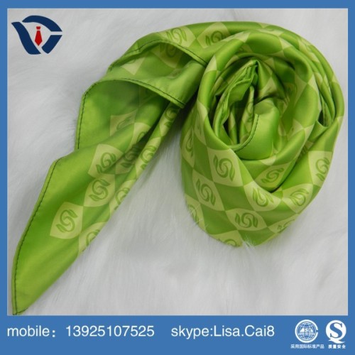 Low MOQ factory price silk scarfs printed silk scarf IN stock