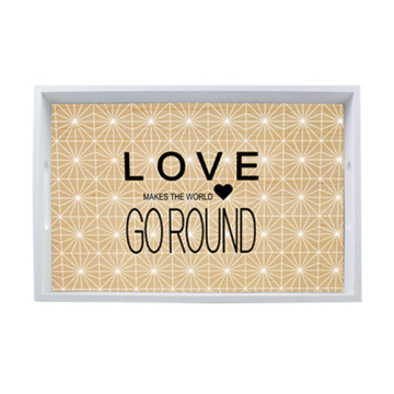 Love letters home-used tray