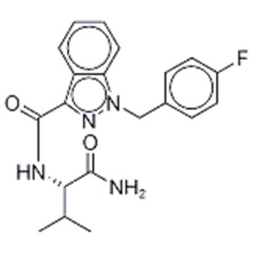 N - [(2S) -1-amino-3-metil-1-oxobutan-2-il] -1 - [(4-fluorofenil) metil] indazol-3-carboxamida CAS 1185282-01-2