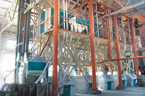 60-120 ton urządzeń do przetwarzania mąki pszennej