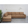 Living Room Fabric Corner Sofa with Ottoman