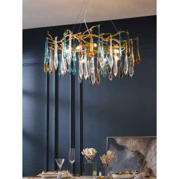 LEDER Colorful Beaded Commercial Chandeliers