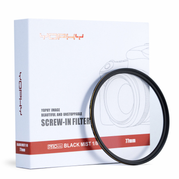 YOPHY Camera Filter Black Mist Filter for 46mm-82mm Lens - Smartphone & Camera OEM