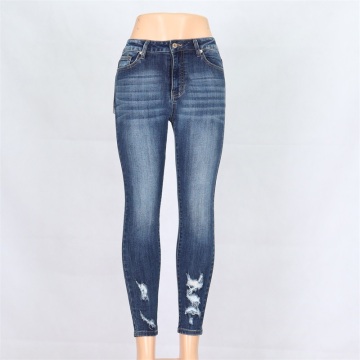 Personality Trend Denim Trousers Wholesale