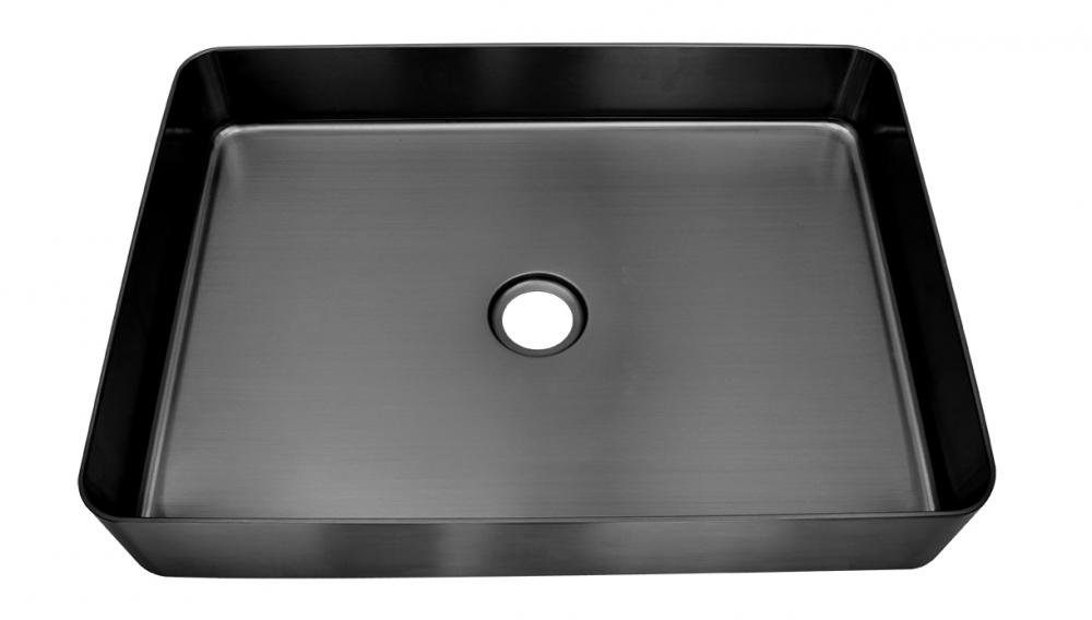 Stainless Steel Washing Bathroom Sink Above Counter