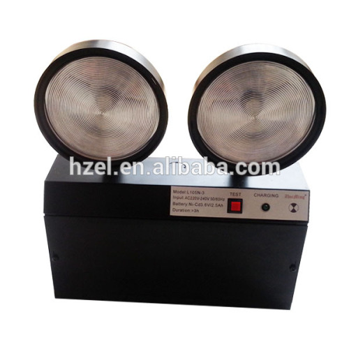 3 Hours Duration Time Two Head Industrial Emergency Light