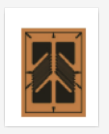 Strain Gage with Double Grids