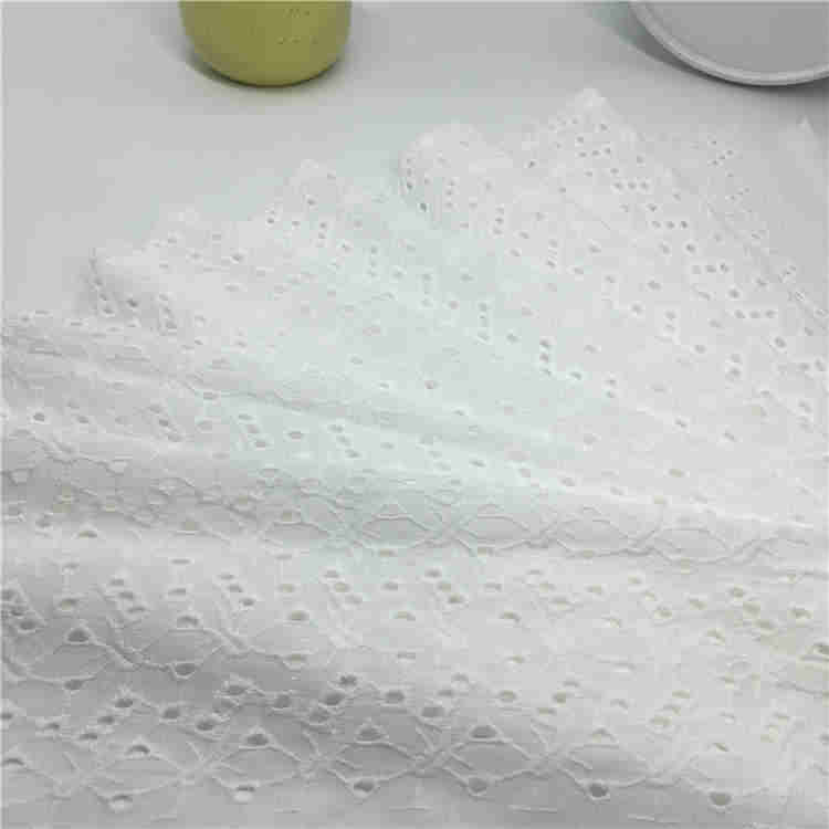 elastic force Sewing embroidery Multifunction lace cotton fabric
