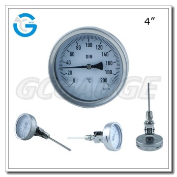 High quality stainless steel bbq temperature gauge