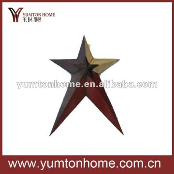 Metal Texas star wall art decor