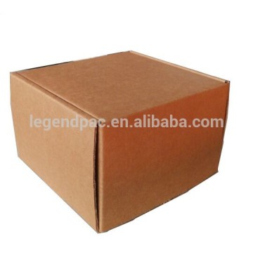 Eco-friendly cheap kraft corrugated foldable box