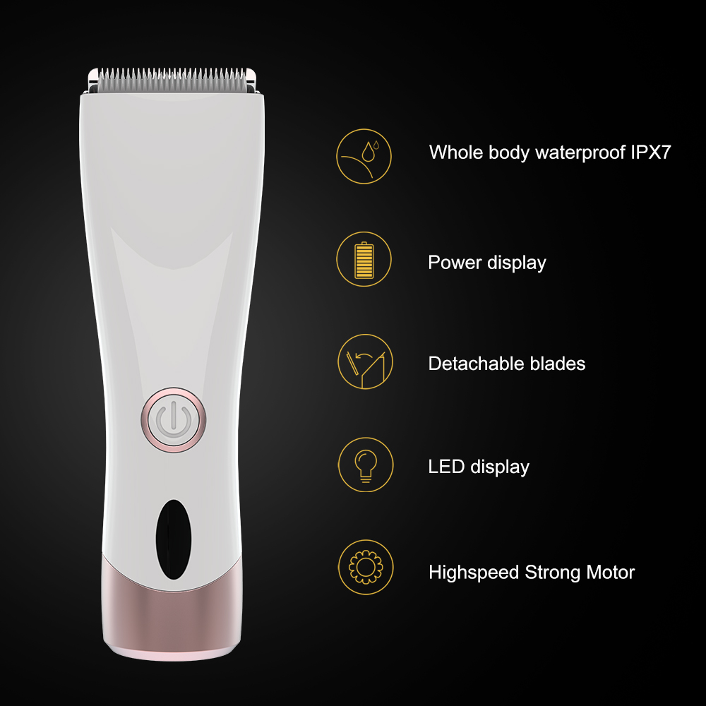 Electric body hair Trimmer for women