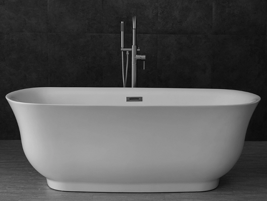 Gold Soaking Tub Classic Design Freestanding Acrylic Bathtubs Hot Tub