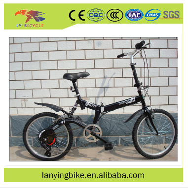 26" suspension folding bike/18speed foldable bike on sale
