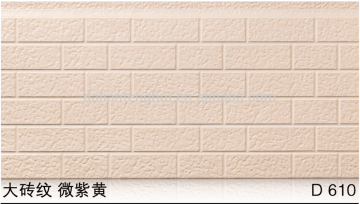 Facade panel/insulated foam wall panel/sandwich panel/