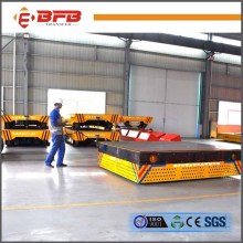New Design High Quality Trackless Rail Flat Car for Large Cargo