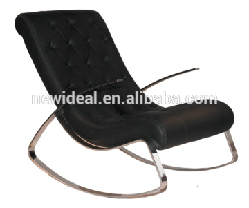 PU padded rocking chair (NS1152)